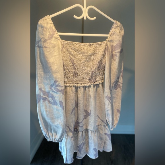 Wilfred Tempest Dress — Light Birch/Gull Grey — In size XXS - Picture 6 of 6